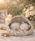 Statuette Commémorative Éveil d’Ange Chat