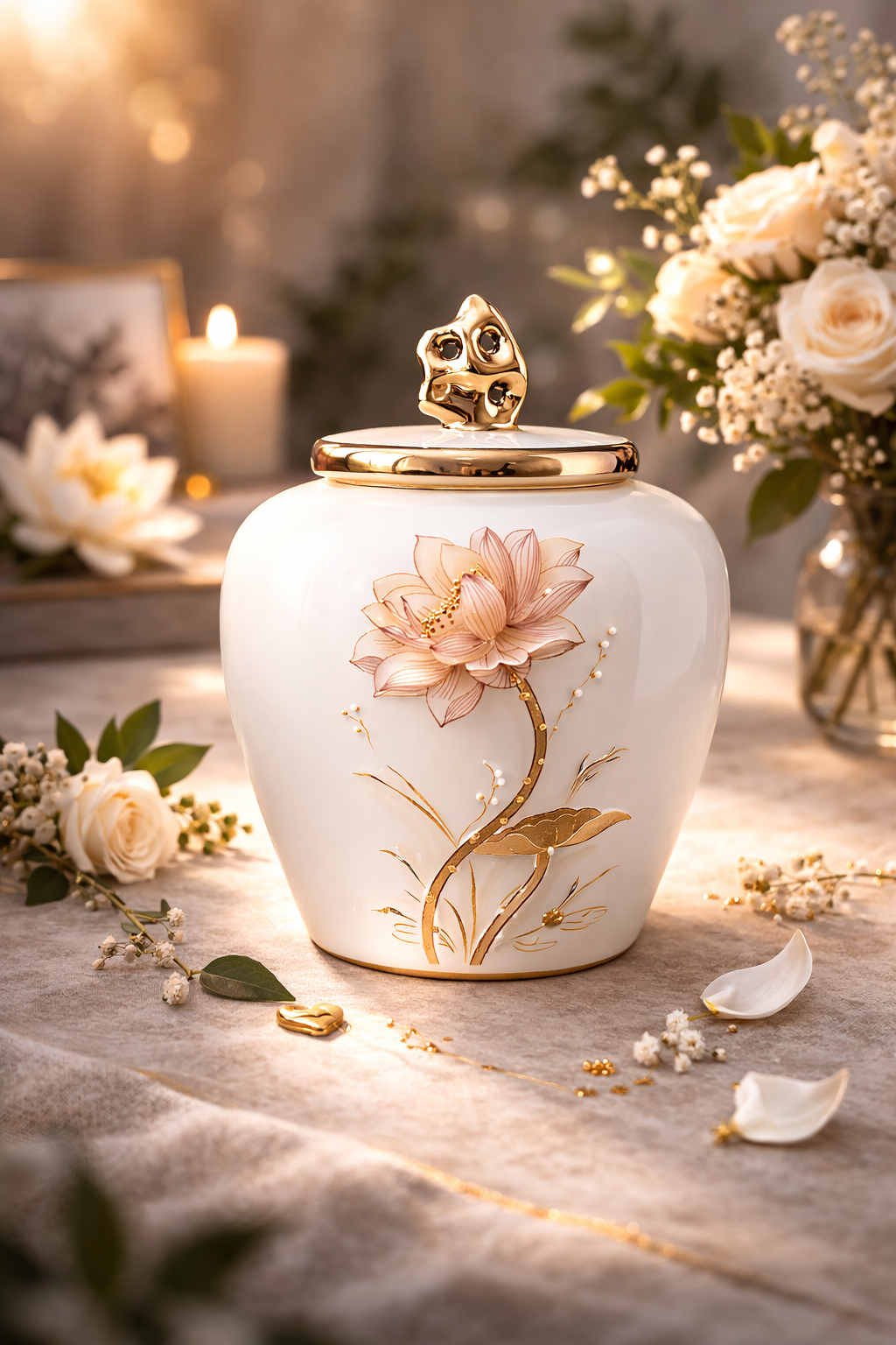 Urne funéraire Sérénité du Lotus